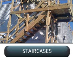 Custom Designed And Fabricated FRP And Wood Industrial Stairways And Staircases