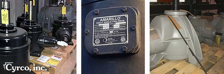Cyrco sells Amarillo Right Angled Gear Drives and Marley Gearreducers