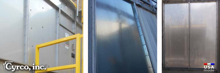 Cyrco fabricates manufactures cooling tower casing side panels for any make or model cooling tower.
