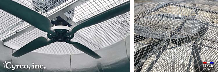 Cyrco Fabricates Cooling Tower Fan Guards and Screens