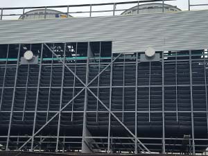 Cyrco's New Construction of Field Erected Cooling Towers with Pultruded FRP Fiberglass Framing Structure