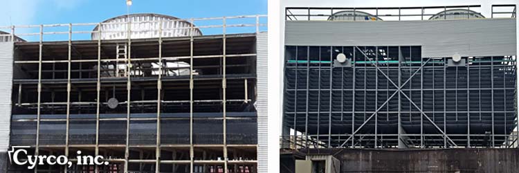 Splash and Film Fill Media Replacement in Field Erected Cooling Towers