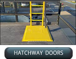 Custom 3D Designed And Fabricated Fan Deck Hatchway Doors And Ladder Systems