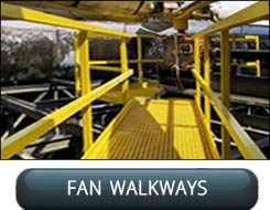 Cooling Tower Mechanical Or Plenum Walkway Platforms