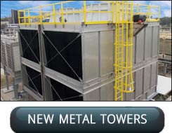 New Custom Manucatured Metal Factory Assembled FAP Cooling Towers