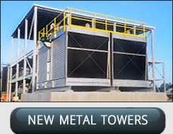 Custom Manufactured Metal Factory Packaged Cooling Towers