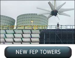 New Construction of Field Erected FEP Cooling Towers