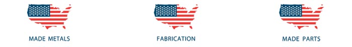 USA made steel metals, fabrication, cooling tower parts usa flag in states icon