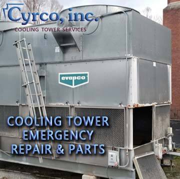 Evapco Metal Cooling Tower Emergency Repair