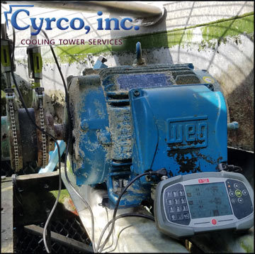 Cooling Tower Fan Gearbox Calibration Repair