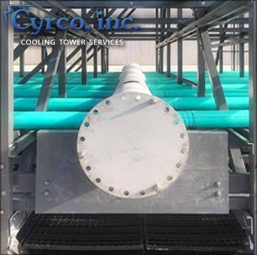 Cooling Tower Hot Water Distribution System Parts