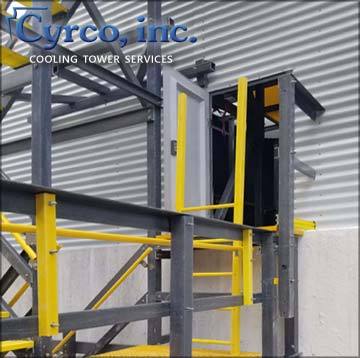 Vertical Access Door Field Erected Cooling Tower