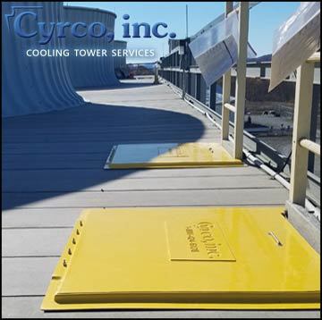 Cooling Tower Fan Deck Hatchway Access Door