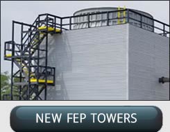 New Construction of Field Erected Cooling Tower, Fan Installation